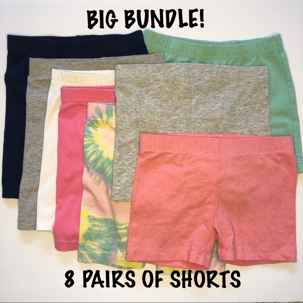 Bundle! Eight Pairs of Bike Shorts!